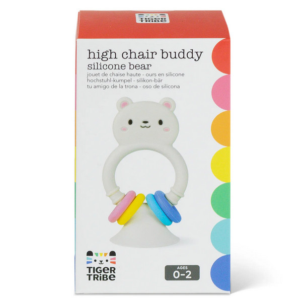 Tiger Tribe High Chair Buddy - Silicone Bear (Βρεφική Κουδουνίστρα)