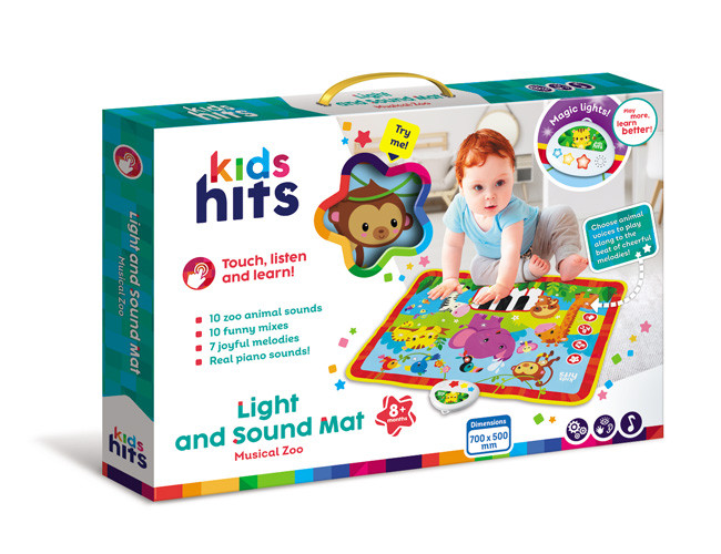 Kids Hits Μουσικό Χαλάκι Ζωολογικός Κήπος