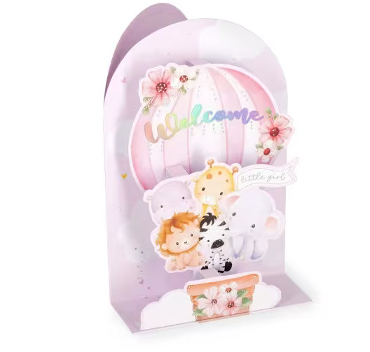 Legami Milano Ευχετήρια Κάρτα (Pop-Up Card) ''Baby Girl''