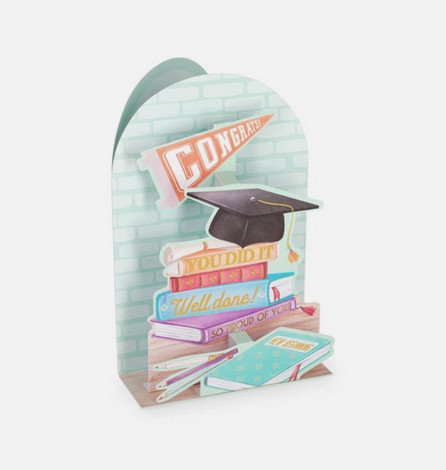 Legami Milano Ευχετήρια Κάρτα (Pop-Up Card) ''Graduation Books''