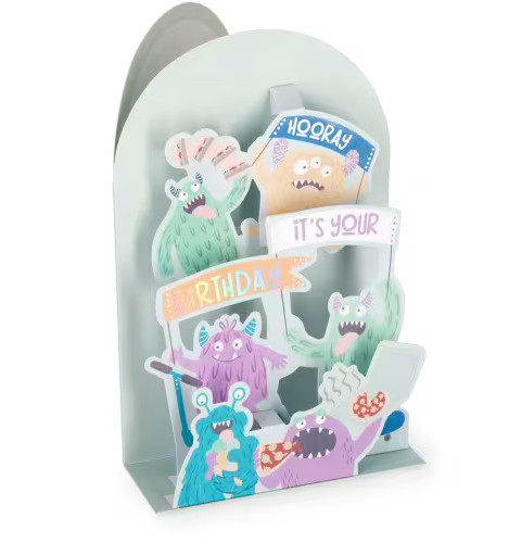 Legami Milano Ευχετήρια Κάρτα (Pop-Up Card) ''Monster''