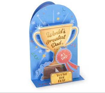 Legami Milano Ευχετήρια Κάρτα (Pop-Up Card) ''World's Greatest Dad''