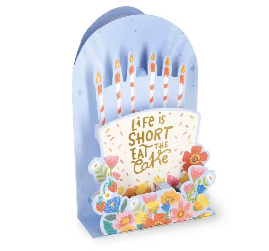 Legami Milano Ευχετήρια Κάρτα (Pop-Up Card) '' Birthday Cake''