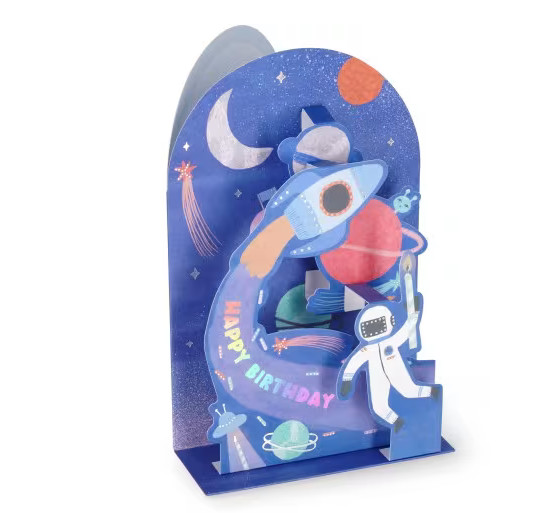 Legami Milano Ευχετήρια Κάρτα (Pop-Up Card) '' Happy Birthday - Space''