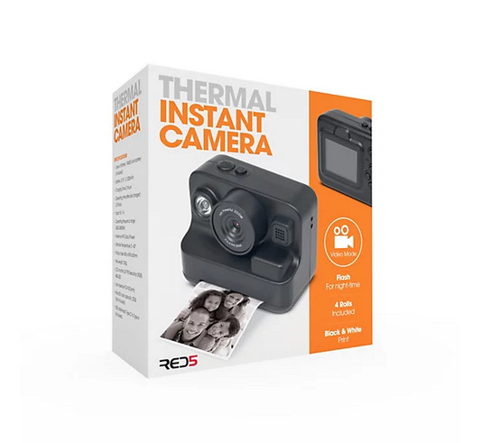 RED5 Instantly Snap Fun Black & White Photos Anywhere