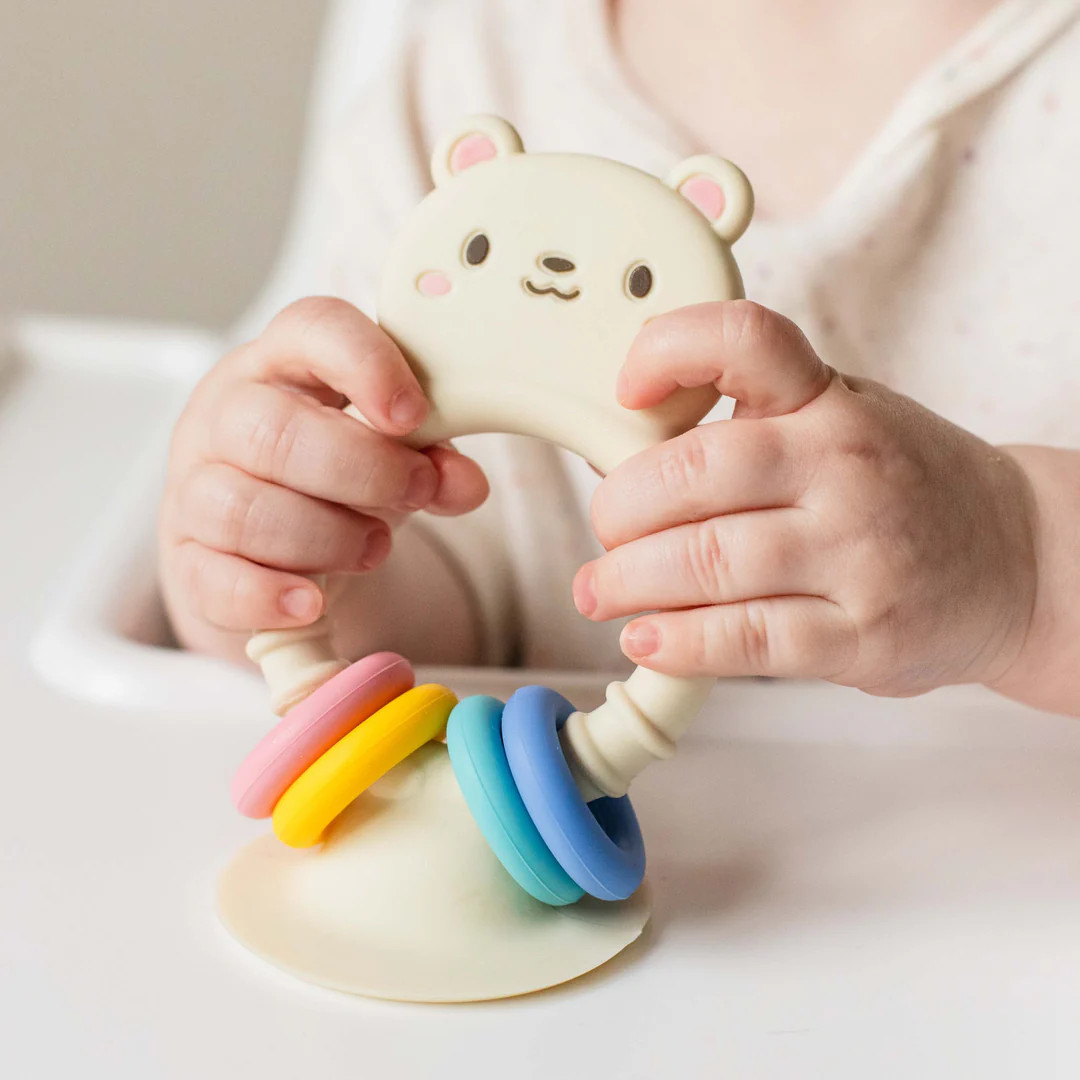 Tiger Tribe High Chair Buddy - Silicone Bear (Βρεφική Κουδουνίστρα)