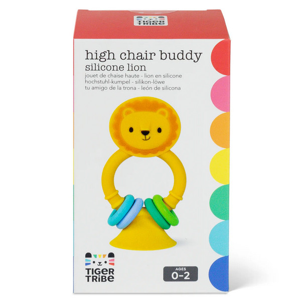 Tiger Tribe High Chair Buddy - Silicone Lion  (Βρεφική Κουδουνίστρα)