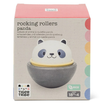 Tiger Tribe Rocking Roller Panda (Ξύλινο Παιχνίδι Παιχνίδι 2 σε 1)