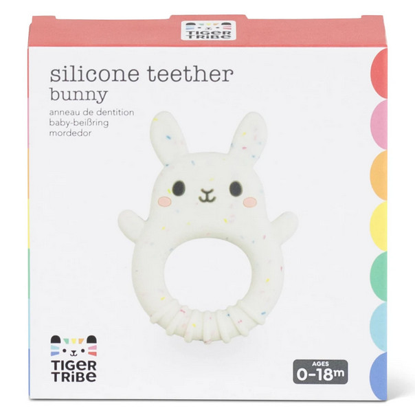 Tiger Tribe Silicone Teether Bunny (Παιχνίδι Οδοντοφυΐας)