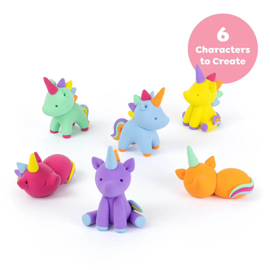 Tiger Tribe Σετ Δραστηριοτήτων Πηλού Claytopia Unicorn World