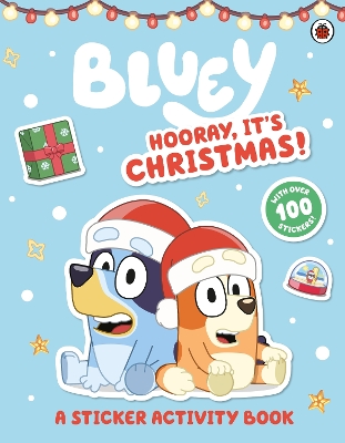 Bluey: Hooray its Christmas Sticker Activity Activity Book - Bluey