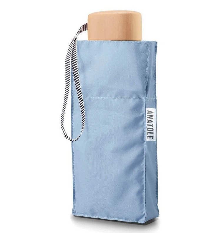 Anatolie Astrid Micro Umbrella/Ομπρρέλα (Blue Ciel)