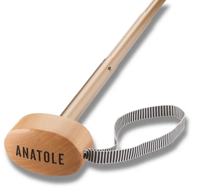 Anatolie Aime Micro Umbrella/Ομπρρέλα (Black & Leopard)