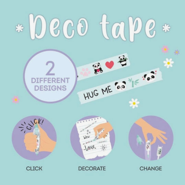 Legami Milano Deco Tape Panda Decoration Pen/Διακοσμητική Ταινία