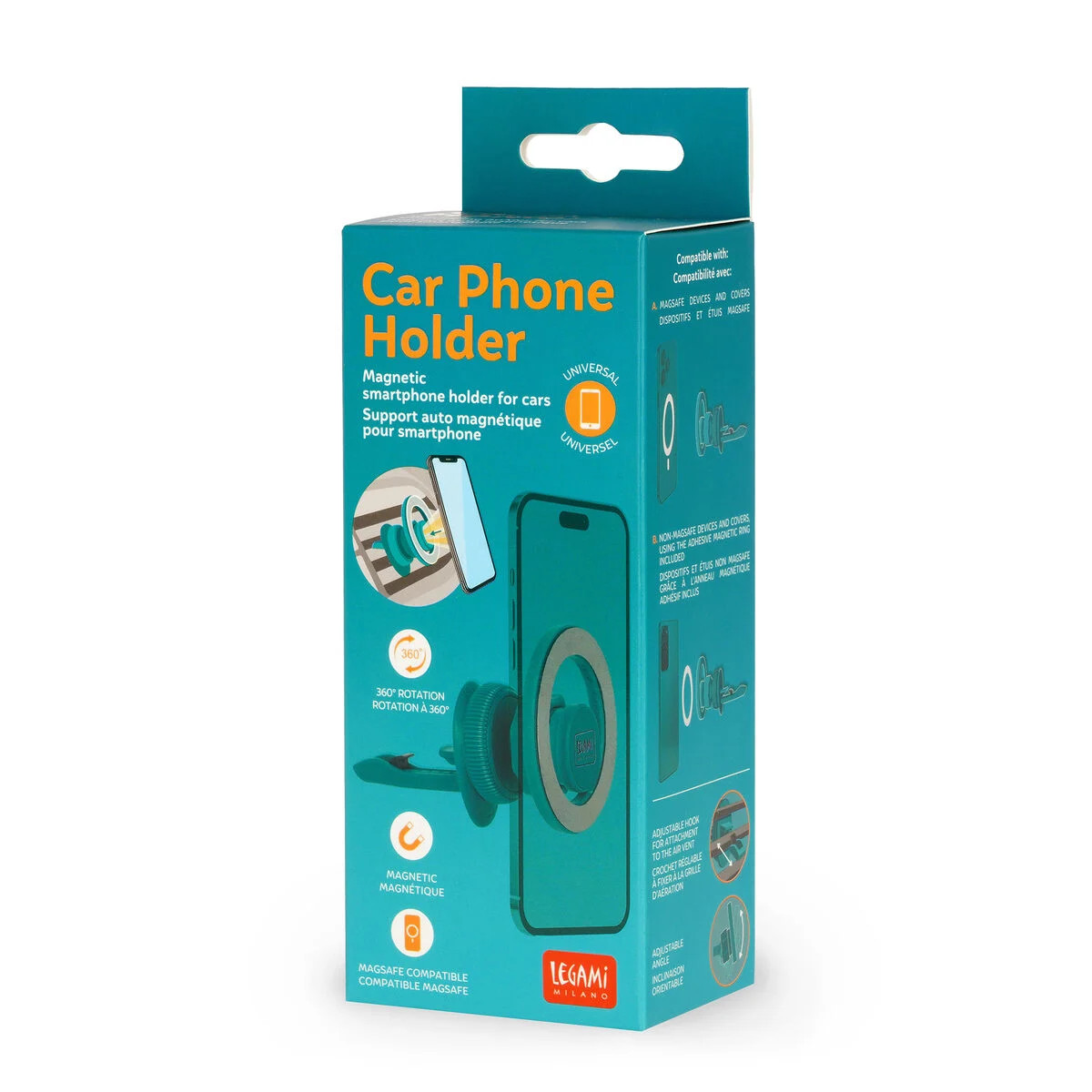 Legami Milano Βάση Κινητού Αυτοκινήτου Μαγνητική