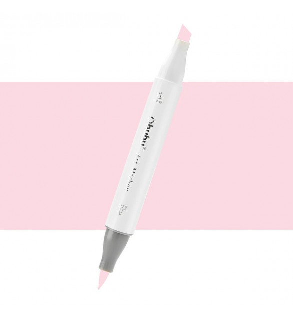 Ohuhu Honolulu Μαρκαδόρος Αλκοόλης Brush & Chisel RV270-R23 (Shadow Pink)