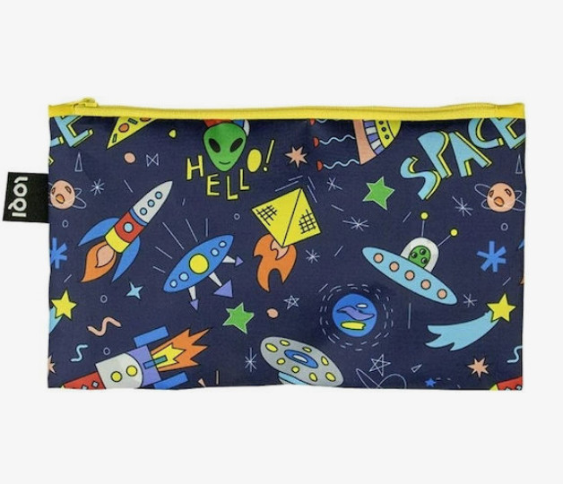 LOQI Κασετίνα Πολύχρωμη Space Ufo