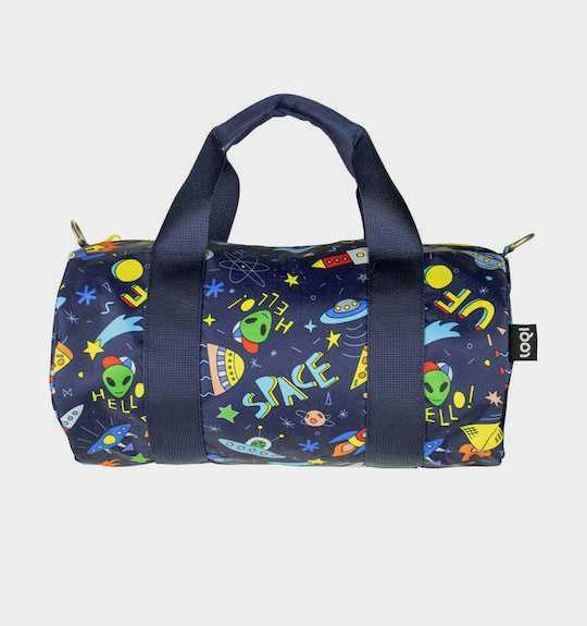LOQI Παιδική Τσάντα Weekender Reflective Medium Space UFO