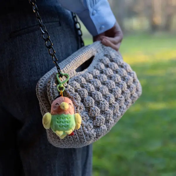 Legami Milano Σετ 2 Μπρελόκ Με Ένα Λούτρινο Παιχνίδι (Tiny Super Soft)