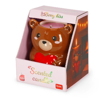 Legami Milano Αρωματικό κερί Teddy Bear Berry Kiss