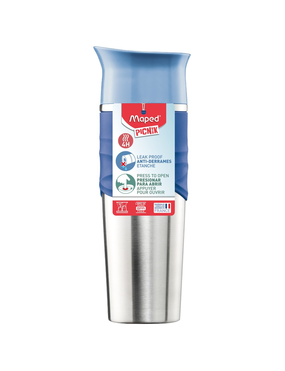 Maped Ισοθερμικό Μπουκάλι Picnik 320ml (Μπλε)