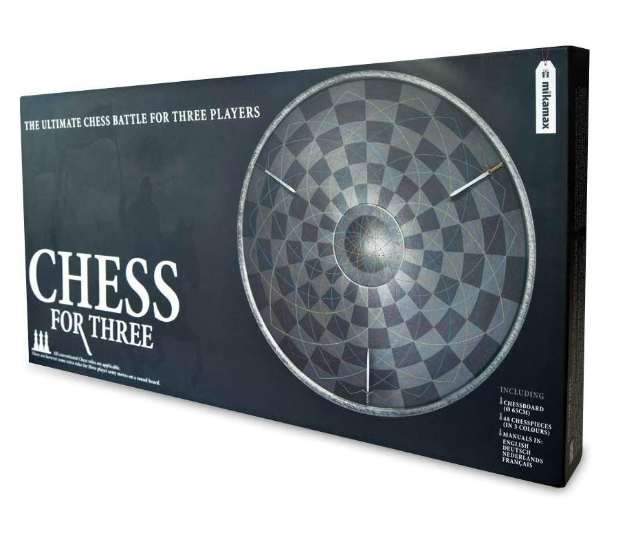 Mikamax Σκάκι για τρεις (Σκάκι από Ξύλο)