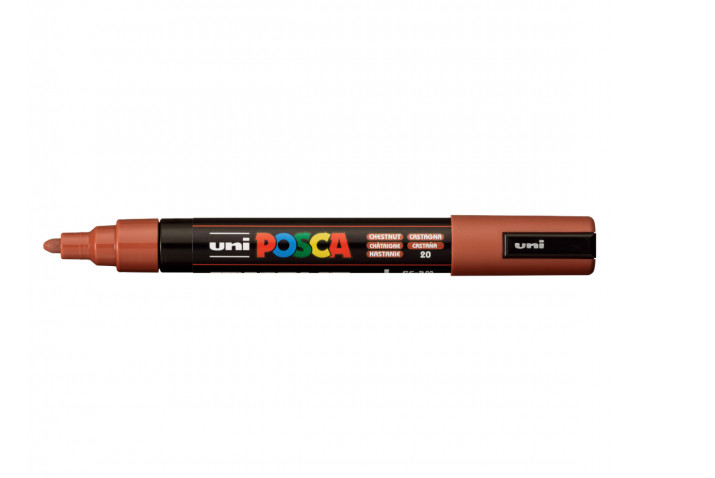 Uni Posca(Uni-Ball) Μαρκαδόρος PC-5M 1.8-2.5mm (Chestnut)