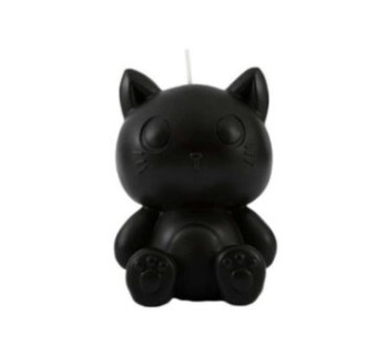 itotal Κεριά XL3302 Assorted Cats (Gardenia Scent Black)