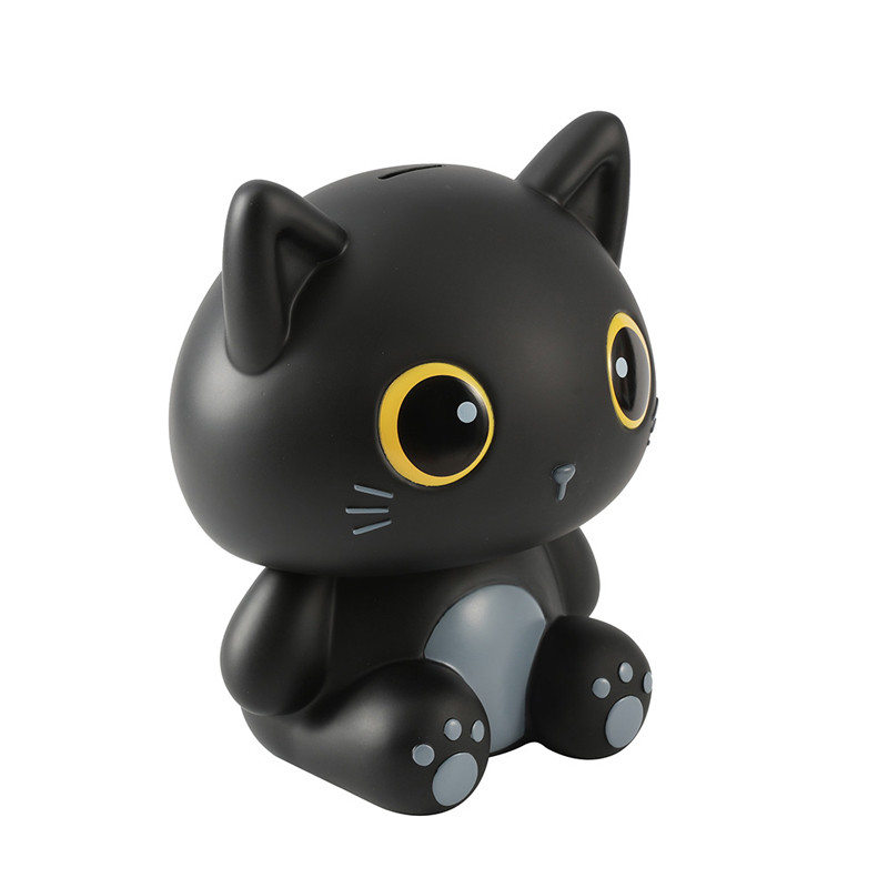 itotal Κουμπαράς Γίγας Πλαστικός XL2497Q (Black Cat)