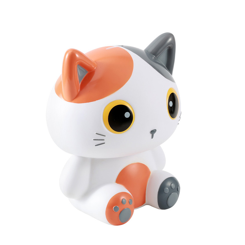 itotal Κουμπαράς Γίγας Πλαστικός XL2497R (Orange Cat)