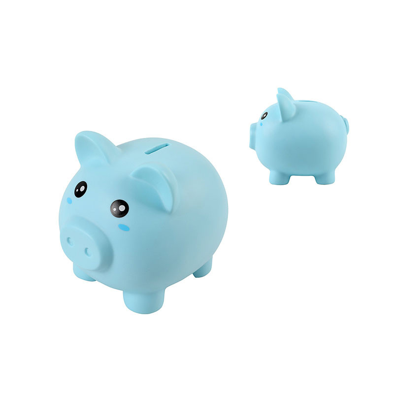 itotal Κουμπαράς Πλαστικός XL2497I (Blue Pig)