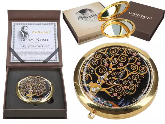 Στρογγυλό Καθρεπτάκι (G. Klimt, Δέντρο της Ζωής)