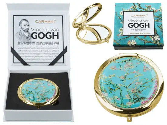 Στρογγυλό Καθρεπτάκι (V. Van Gogh, Blossoming Almond Tree)