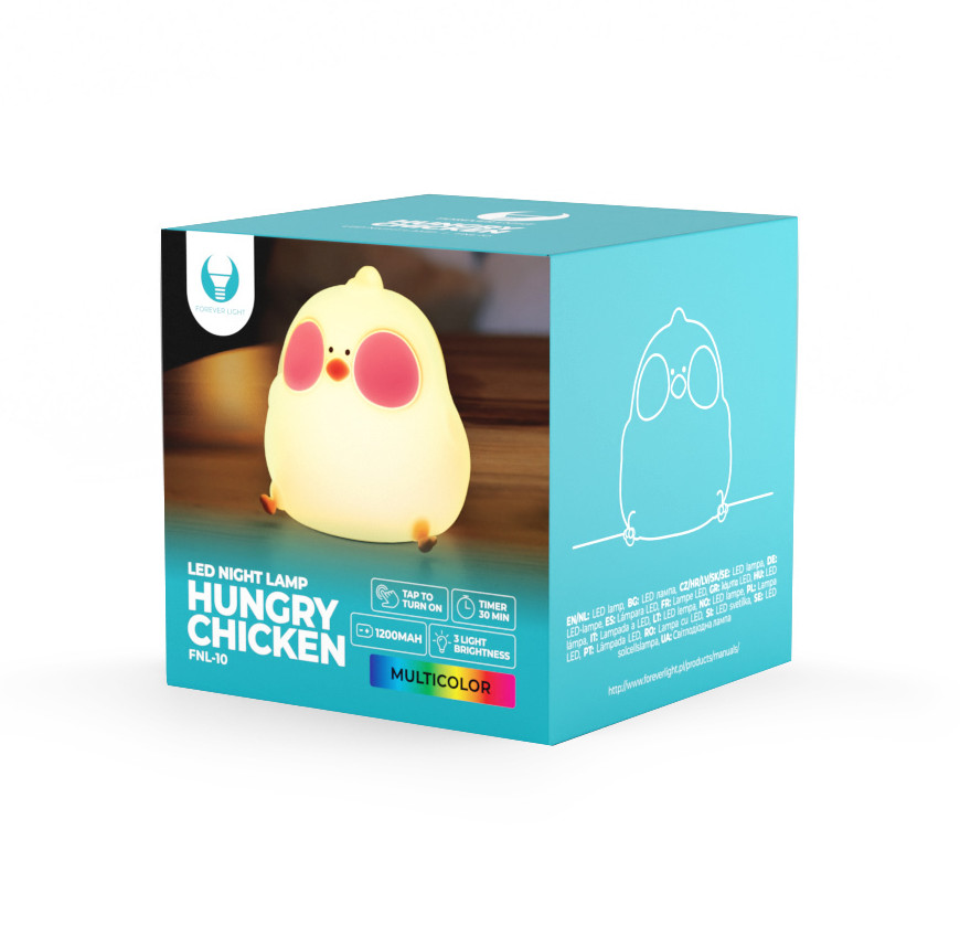 Φωτιστικό Παιδικό Forever Light FNL-10 Hungry Chicken