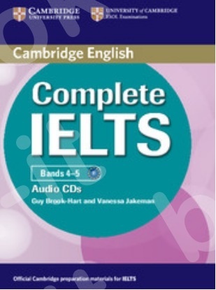 Cambridge - Complete IELTS Bands (4-5) - Class Audio CDs (New)