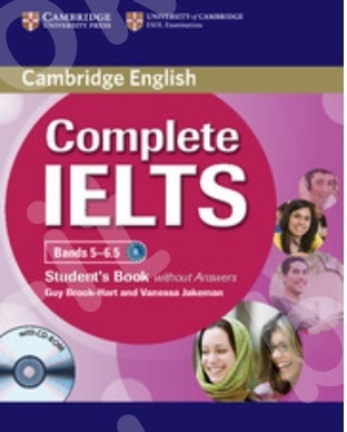 Cambridge - Complete IELTS Bands (5-6,5) - Student's Book without answers with CD-ROM (New)