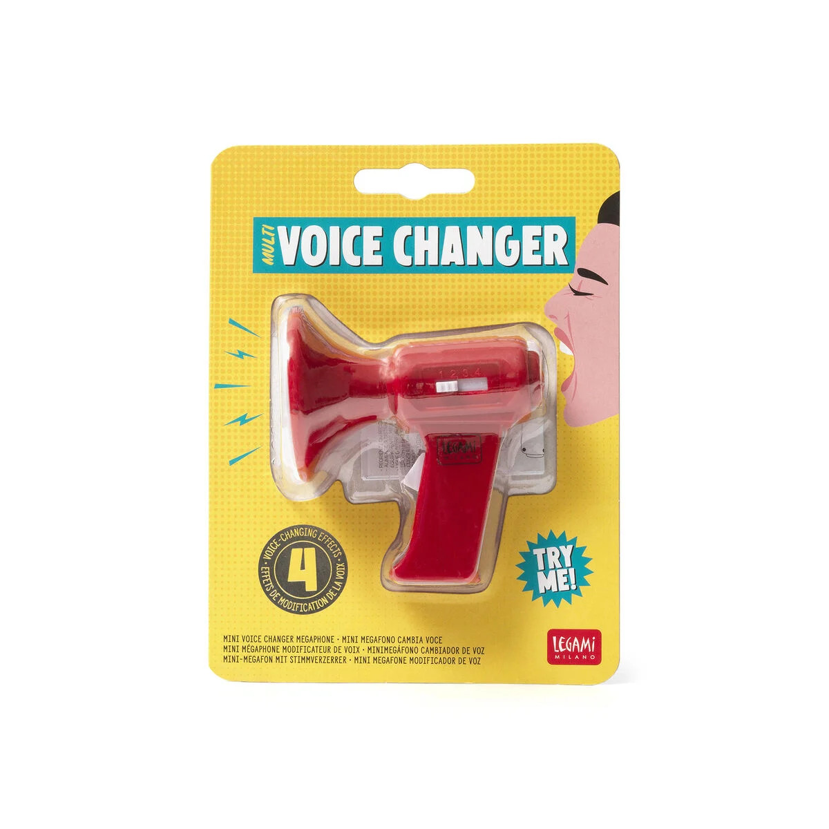 Legami Milano Mini Voice Changer Megaphone (Μετατροπέας Φωνής)