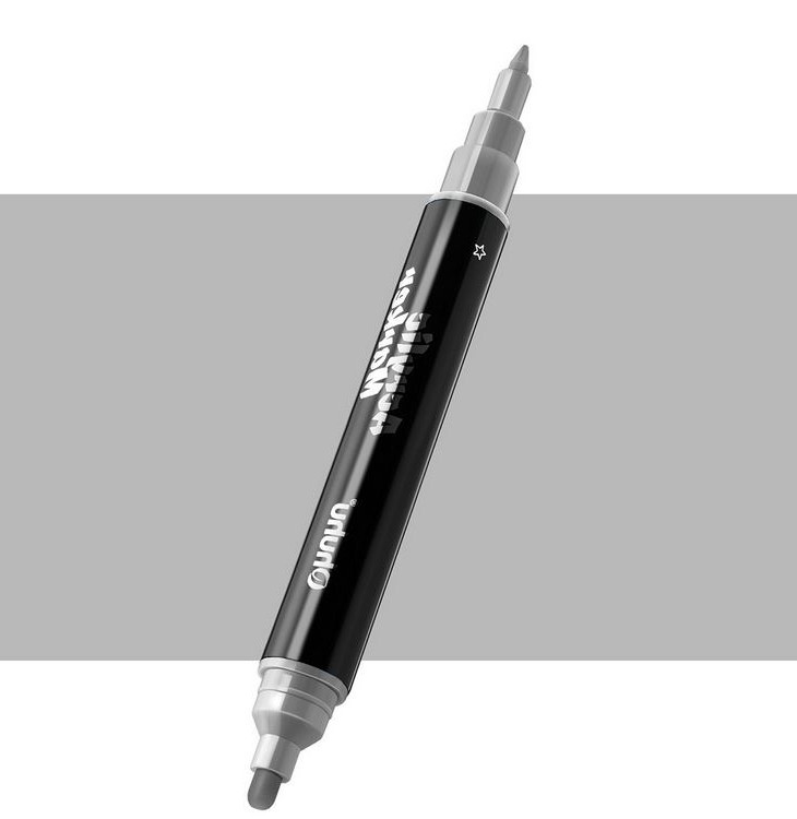 E004 Sign Ohuhu Ακρυλικός Μαρκαδόρος Fine & Round E004 (Light Gray) - Ohuhu
