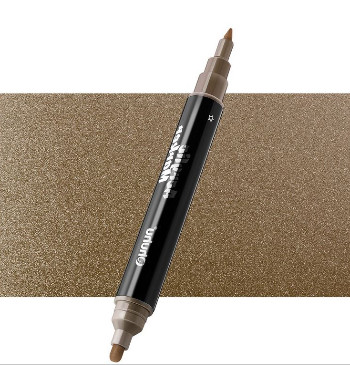 Ohuhu Ακρυλικός Μαρκαδόρος Fine & Round M701 (Bronze)