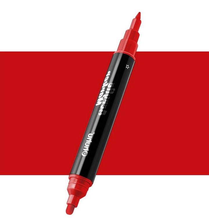 Ohuhu Ακρυλικός Μαρκαδόρος Fine & Round R003-R315 (Red)