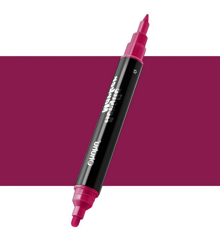 Ohuhu Ακρυλικός Μαρκαδόρος Fine & Round R402 (Magenta)