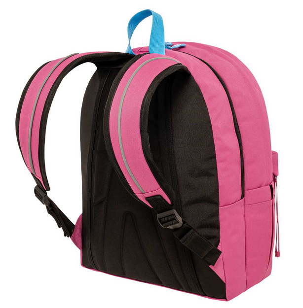 Polo Σακίδιο Original Double Scarf Craft (Δώρο μαντήλι multiscarf Polo)  (Φούξια/Κυανό)