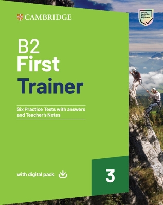 B2 First Trainer 3 - Trainer with Answers with Digital Pack - Cambridge
