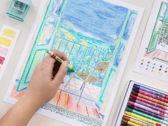 La Petite Epicerie Σετ Ζωγραφικής (32.5x24.5cm) La mer pour horizon