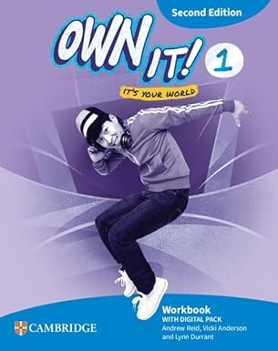 Own it! 1 (2nd Edition) - Workbook ( +with Digital Pack) (Ασκήσεων Μαθητή) 2nd Edition