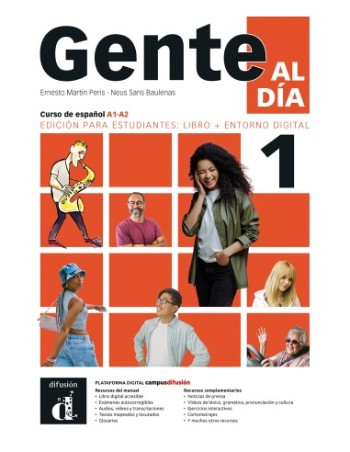 Gente al día 1 (A1-A2) - Μαθητή (Ed. híbrida para estudiantes)