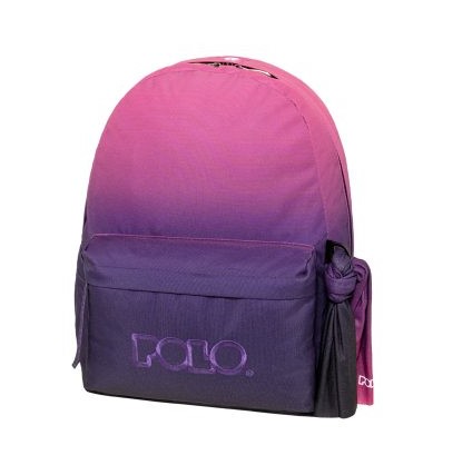 Polo Σακίδιο Original Scarf Gradient (Δώρο μαντήλι Polo) (Φούξια/Μωβ)