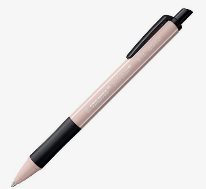 Stabilo Στυλό Ballpoint Ροζ με Μπλε Μελάνι (6034/4-41)