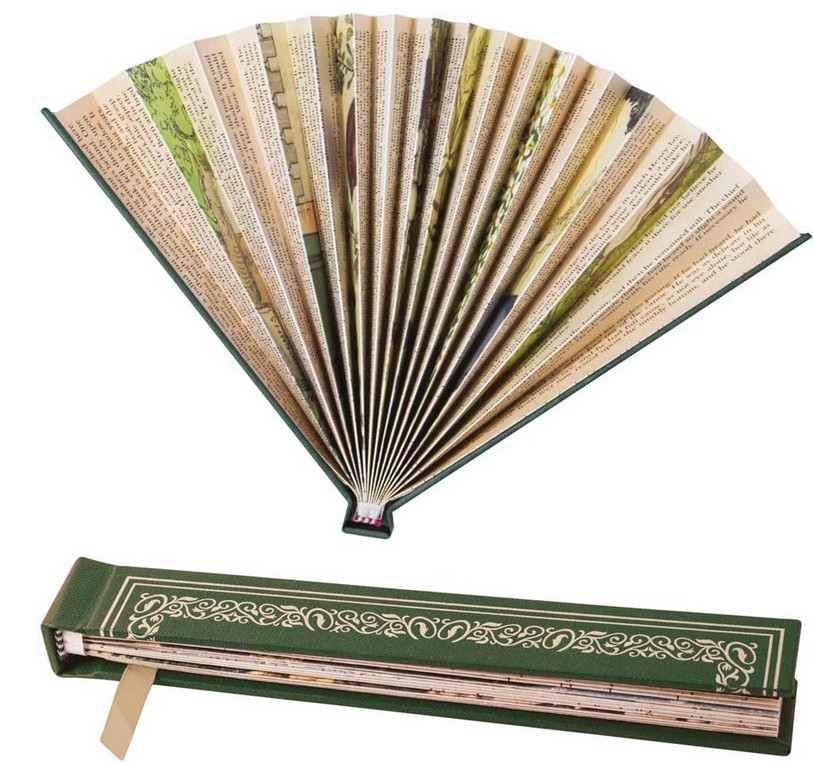 Βεντάλια If book fans (Green book) (34802)