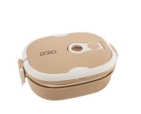 Polo Δοχείο Φαγητού (NI-359) Inox 800ml (Σωμόν)